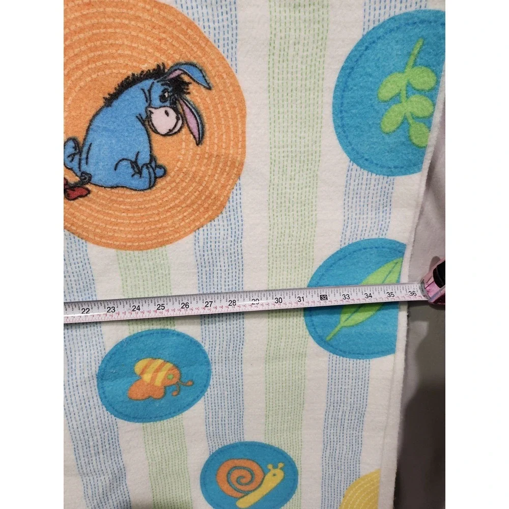 VTG Winnie the Pooh Tigger Piglet‎ Eeyore Disney Bed Blanket Chatham USA Kidcore